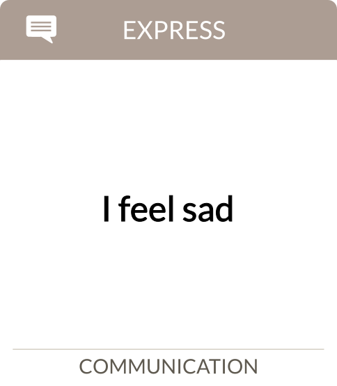 I feel sad