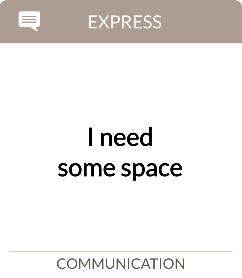 I need some space