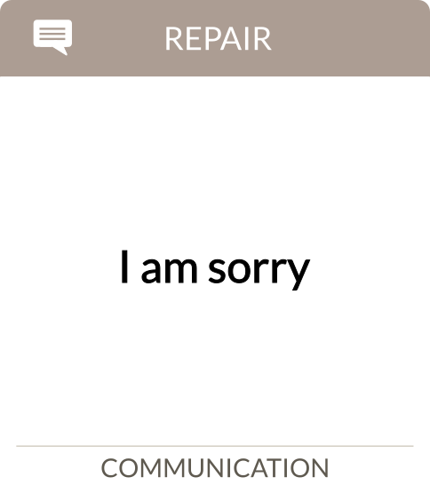 I am sorry