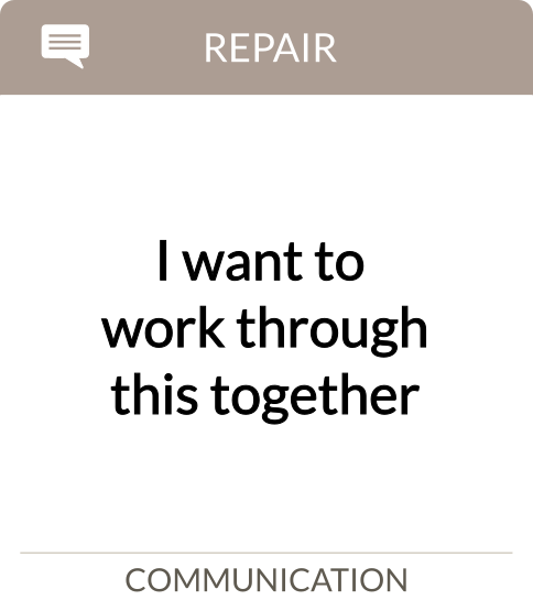 I want to work through this together