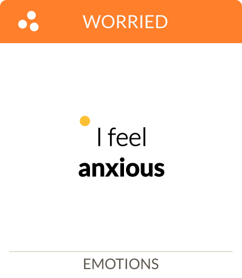 I feel anxious