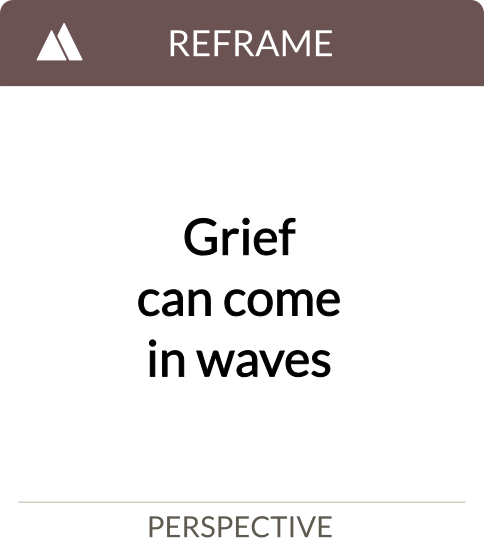 grief can come in waves