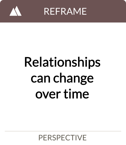 relationships can change over time