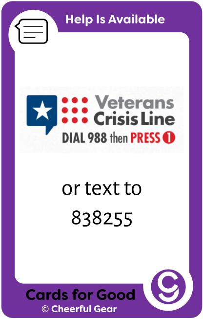 Veterans Crisis Text Line