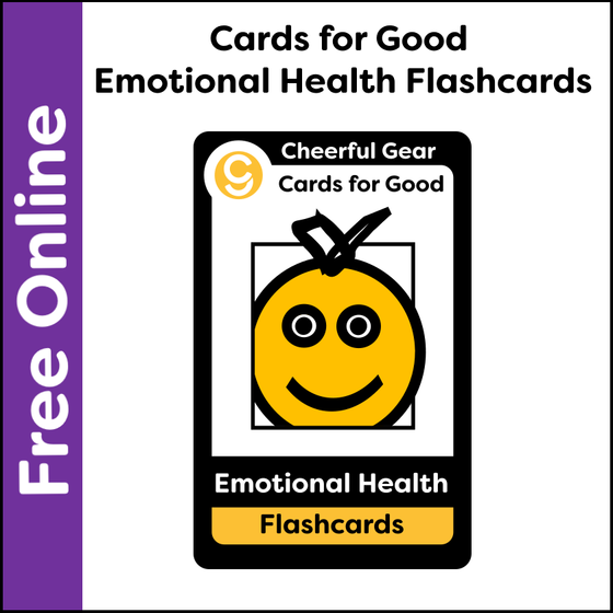 Cards for Good Emotional Health Flashcards
