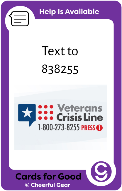 Veterans Crisis Text Line